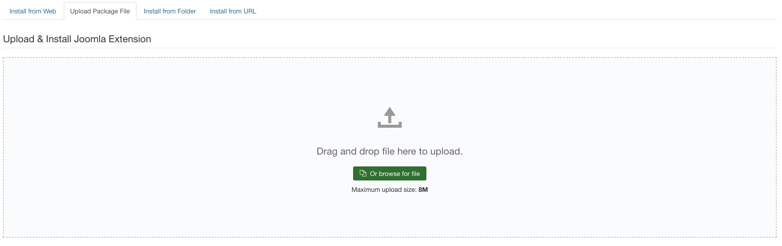 upload ext