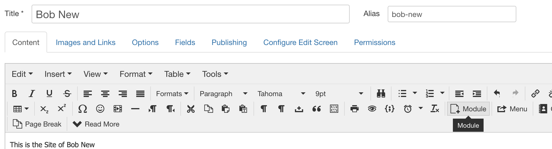 editor add module