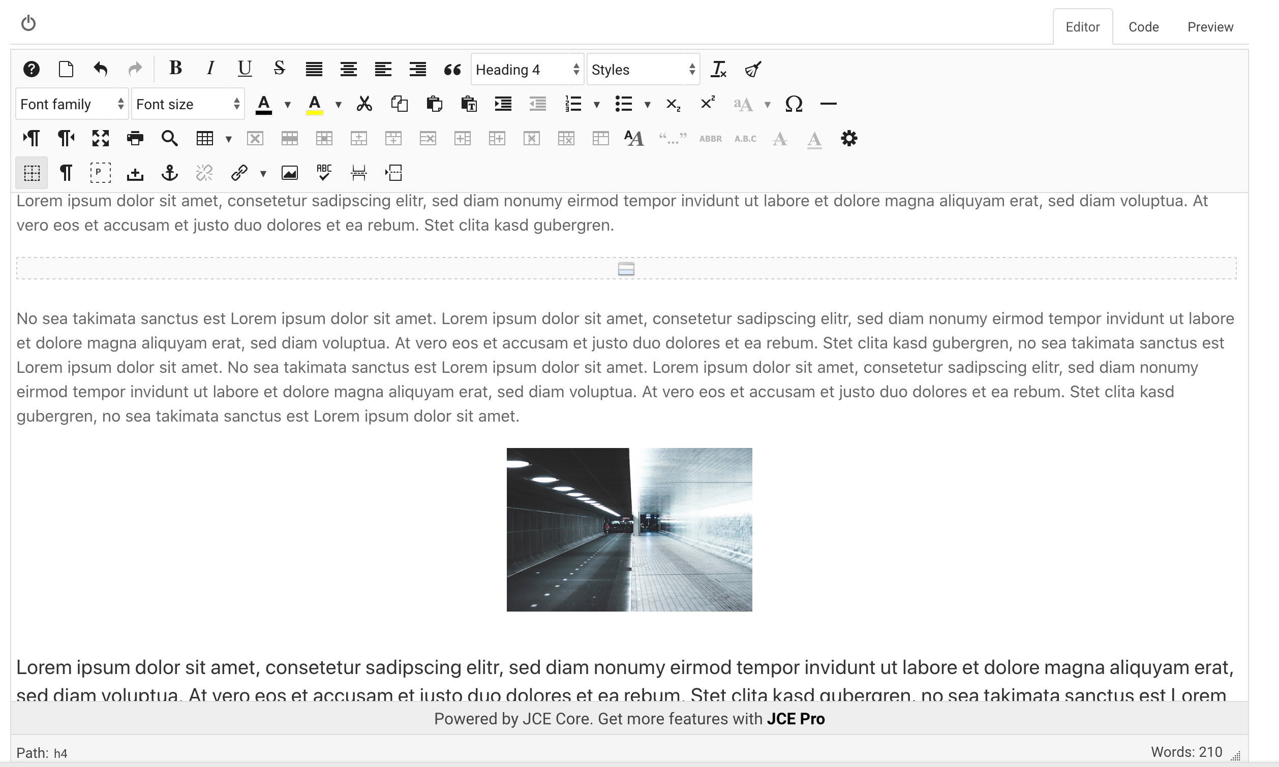 editor content hw