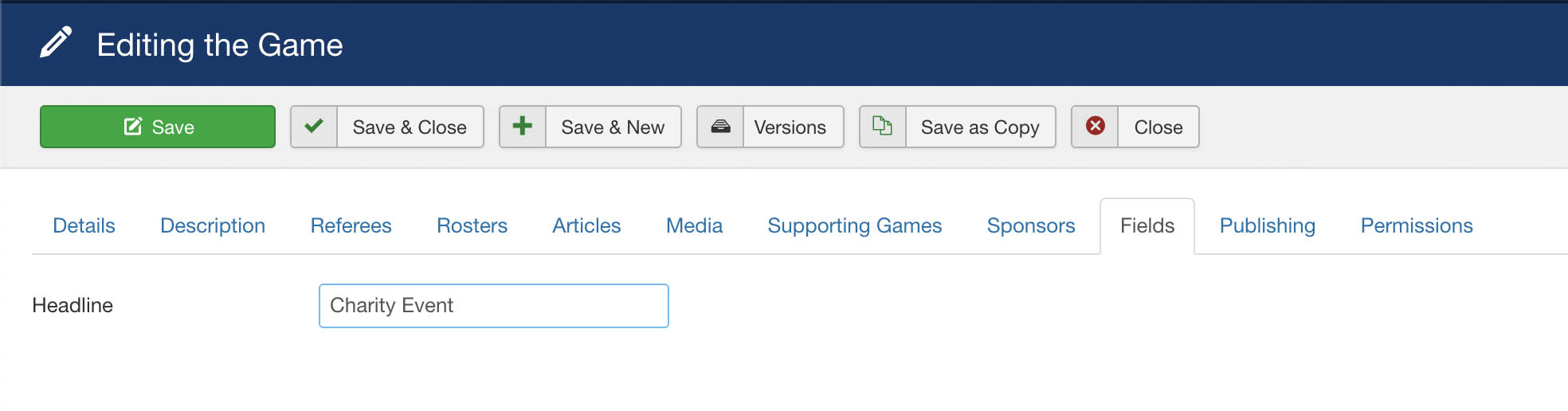 FootballManager cf support set data