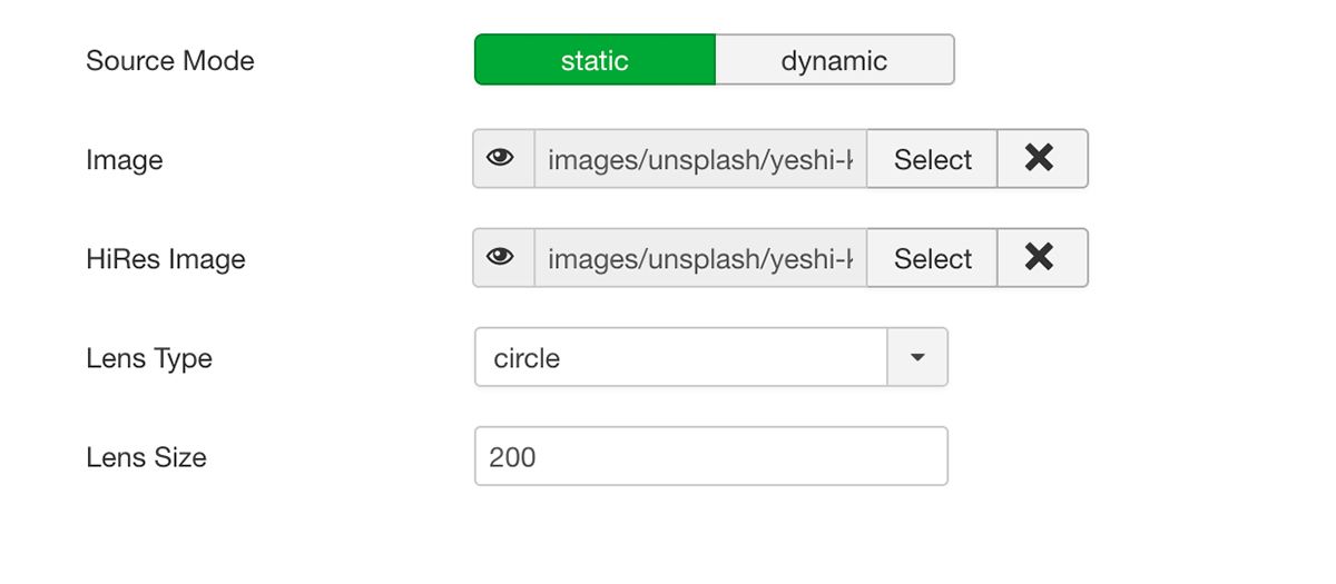 iMagnifier Configuration Img 1 of 2